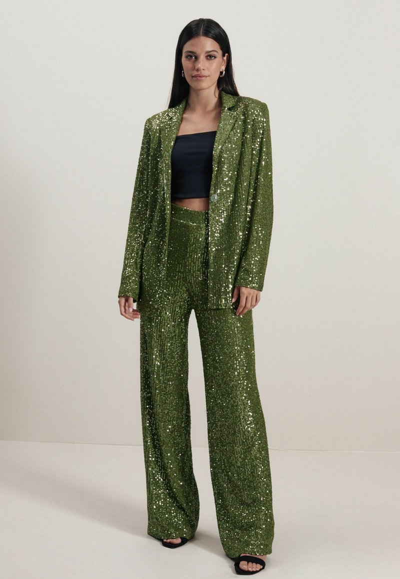 Next SEQUIN Blazer green/grün Zalando.de