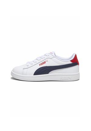 SMASH 3.0 - Matalavartiset tennarit - white- navy-for all time red