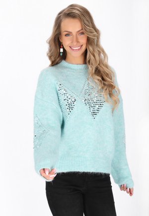 SWEATER - Pulóver - aqua