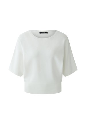 Oui, PULLOVER - T-Shirt basic - optic white