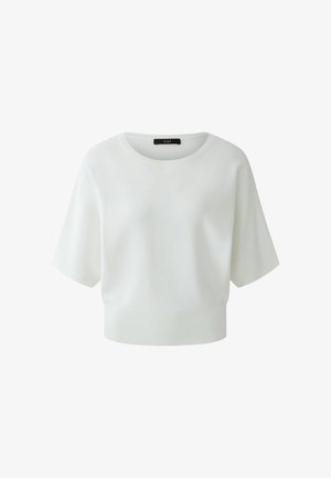 Oui, PULLOVER - T-shirt basic - optic white
