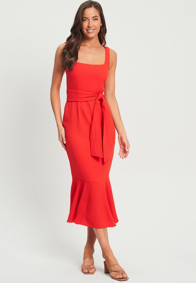 TUSSAH Etui-jurk oranje