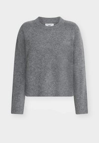 KNIT PULLOVERS LONGSLEEVE - Jumper - asphalt melange