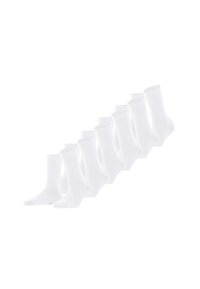 HAPPY 6-PACK - Strømper - white