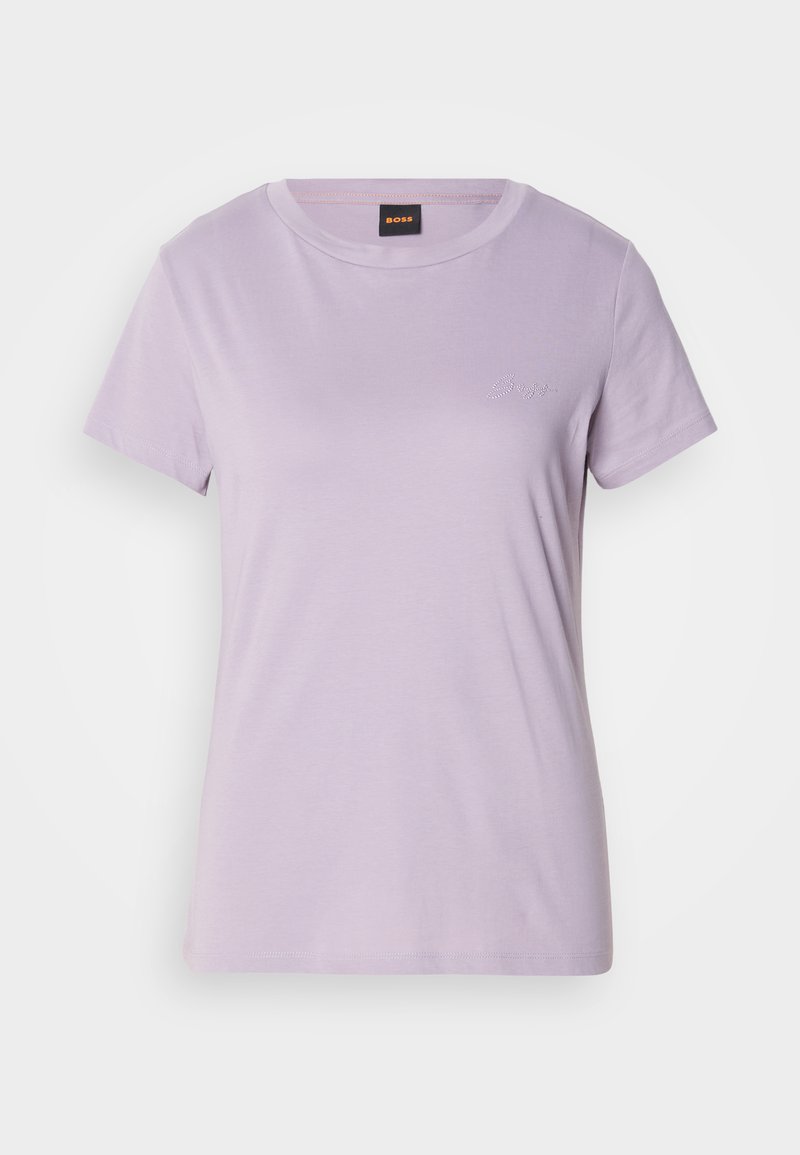 Boss T-shirt basic paars
