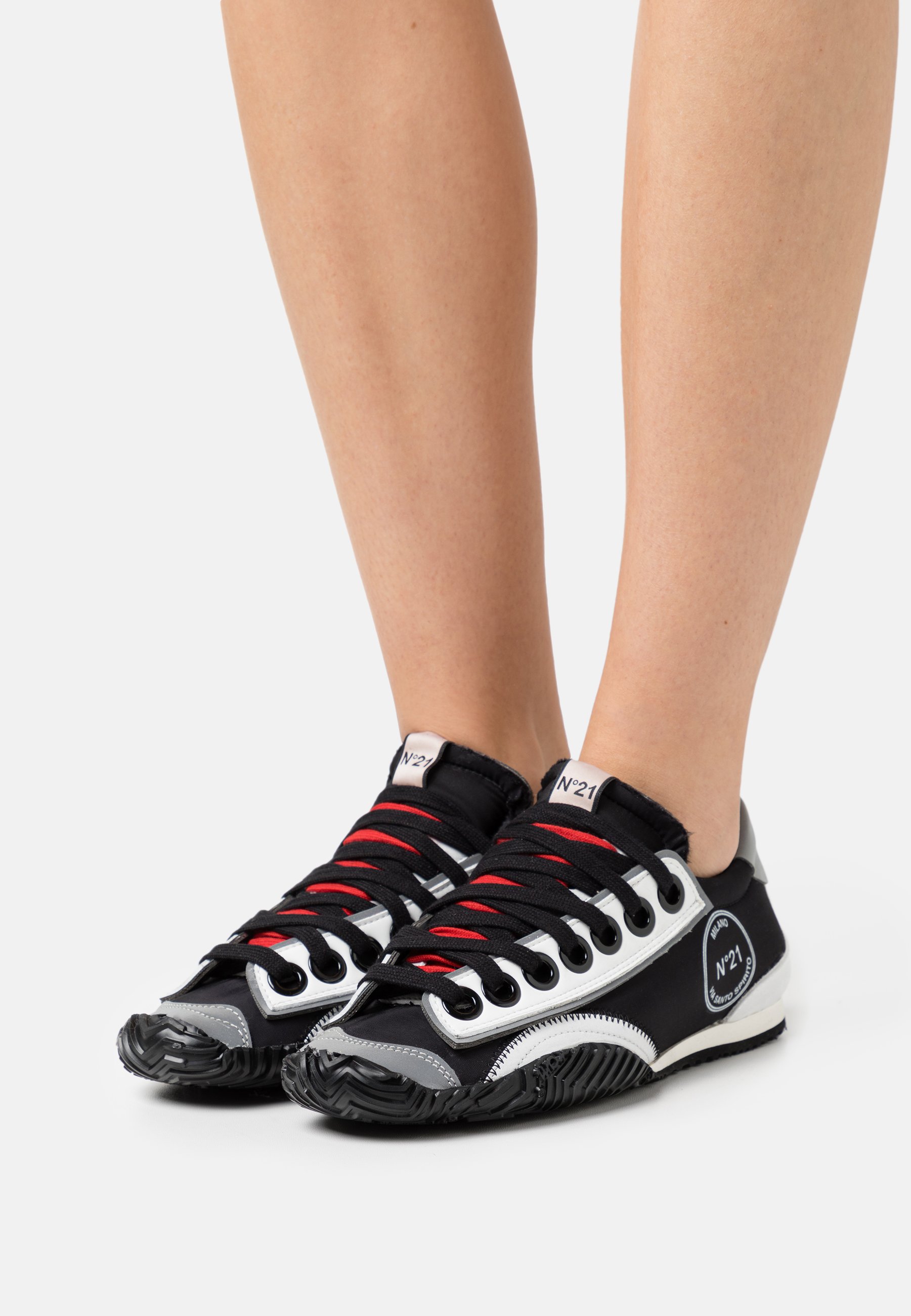 N°21 STRIKE - Baskets basses - black/noir - ZALANDO.FR