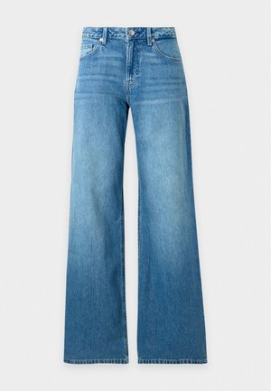 Pepe Jeans, LINA - Pernera ancha - blue denim