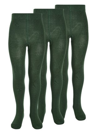 3 PACK - Hlačne nogavice - dark green