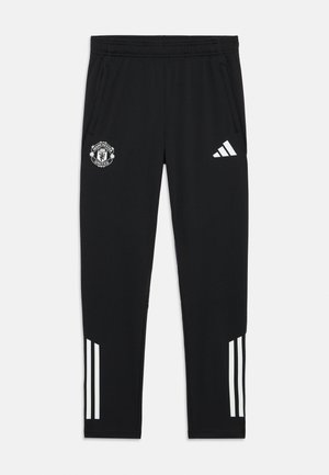 adidas Performance MANCHESTER UNITED TRACKSUIT PANTS UNISEX - Pantalon de survêtement - black/aurora plum