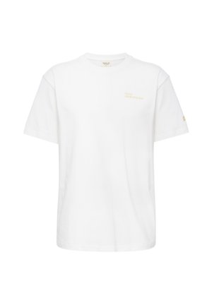HALO GRAPHIC - T-Shirt print - marshmallow warm olive