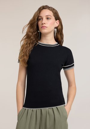 Motivi, T-shirts print - nero