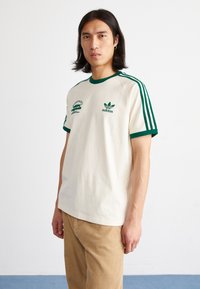 adidas Originals - TEE - Marškinėliai su spaudiniu - white Miniatiūros vaizdas 1