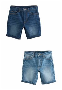 Next - 2 PACK 3-16YRS - Denim shorts - blues Thumbnail Image 1