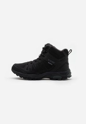 HI-TEC RAVEN MID WP - Hikingschuh - black/charcoal