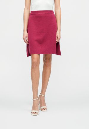 VIAMARIA SHORT SKIRT - A-snit nederdel - anemone