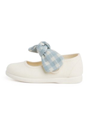 MERCEDITAS LAZO VICHY CIERRE ADHERENTE - Babyschoenen - celeste