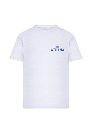 Mister Tee, ATHEN SOUVENIRS OVERSIZE TEE - Trükipildiga T-särk - white