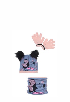 WINTER SET 3 TLG - Handschoenen - lila