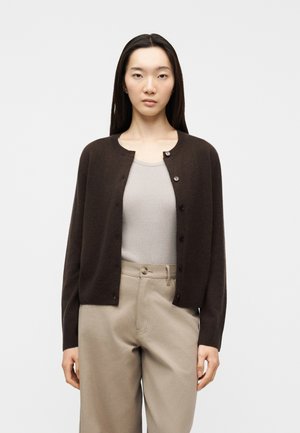 BOSTON CARDIGAN - Cardigan - mole