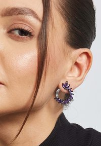 Be Sunset VIPER - Naušnice - amethyst