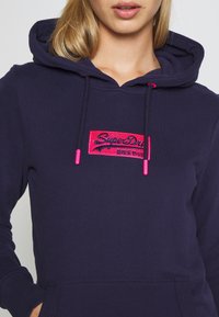 Superdry & Co Felpa con cappuccio - dark blue