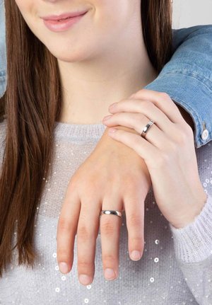 Lucardi CARTAGENA UNISEX - Ring - silver coloured