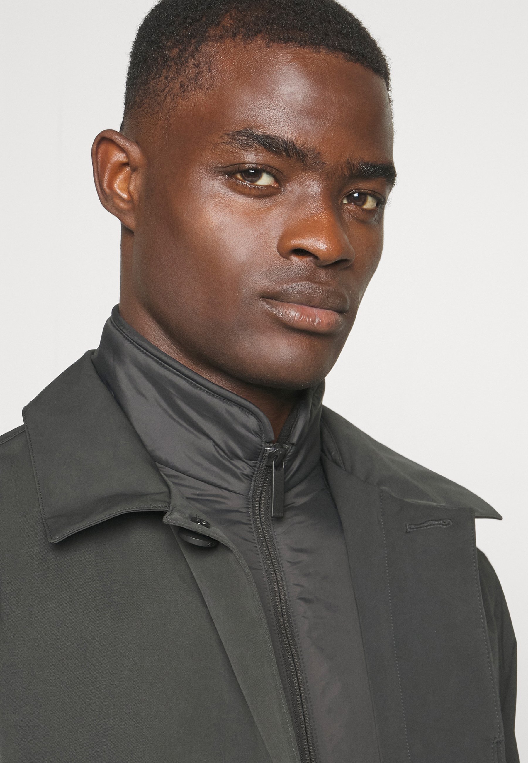 NN.07 BLAKE - Short coat - black - Zalando.ie