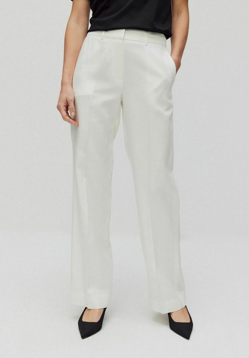 STOCKH LM Studio FRANCES - Tygbyxor - offwhite
