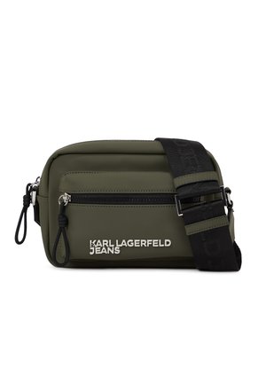 LOGO  - Cross body bag - forest night