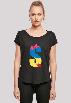 DISNEY ALPHABET S IS FOR SNOW  - Print T-shirt - black