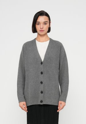 SHAKER CARDI - Gilet - charcoal heather