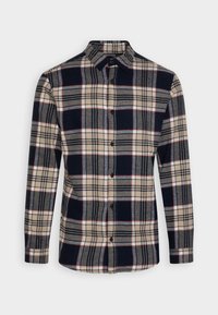 Jack & Jones FALL CHECK  LS - Camisa - navy blazer
