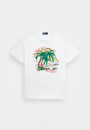T-shirt con stampa - white