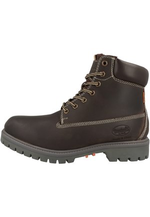 OLYMPIA MIX&MATCH - Schnürstiefelette - chocolate