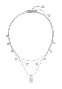 Hey Happiness MULTI STRAND LAYERED 2 PACK - Collier - silberfarben