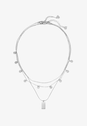 Hey Happiness MULTI STRAND LAYERED 2 PACK - Collier - silberfarben