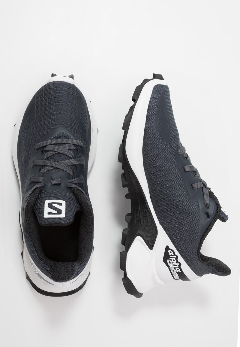 Salomon ALPHACROSS BLAST UNISEX Hiking shoes india ink/white/black