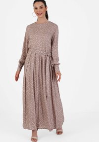 Modanisa TAVIN  - Robe longue - mink