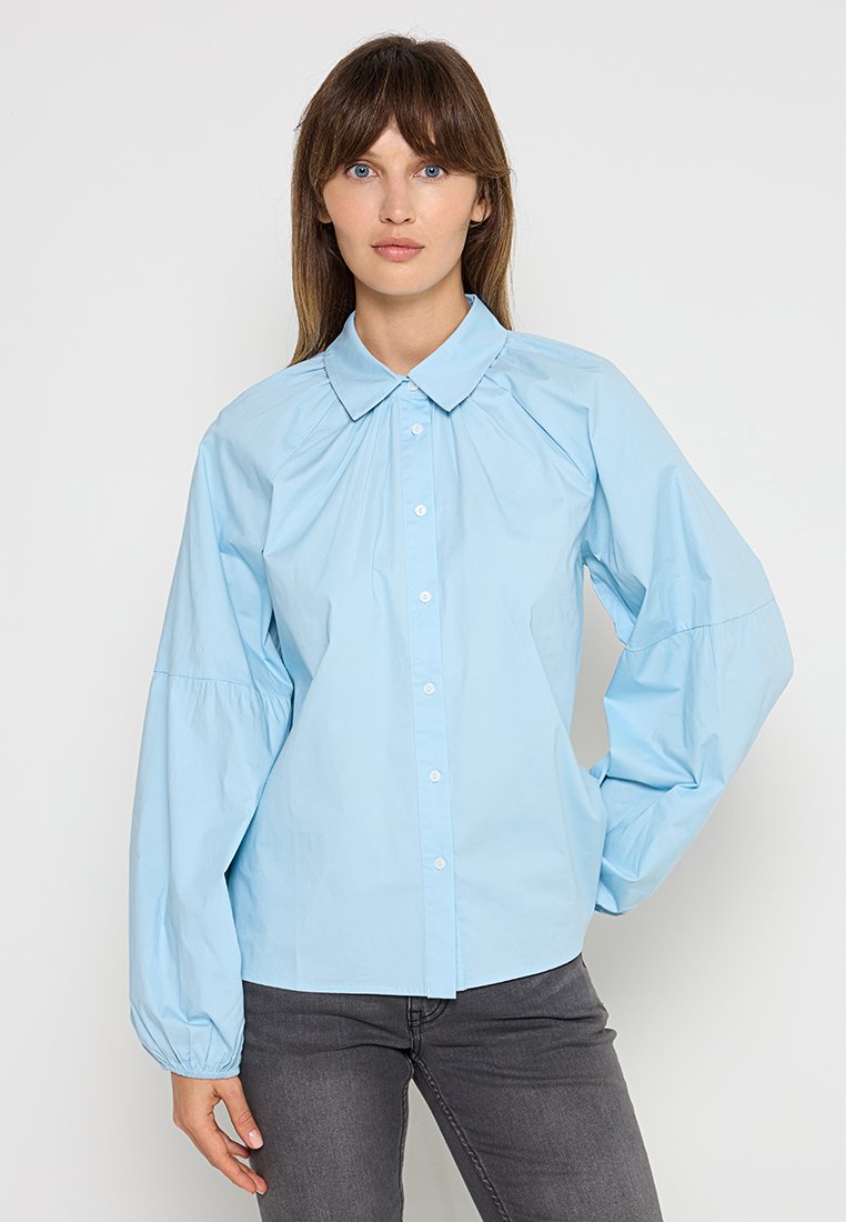 dreimaster Overhemdblouse blauw