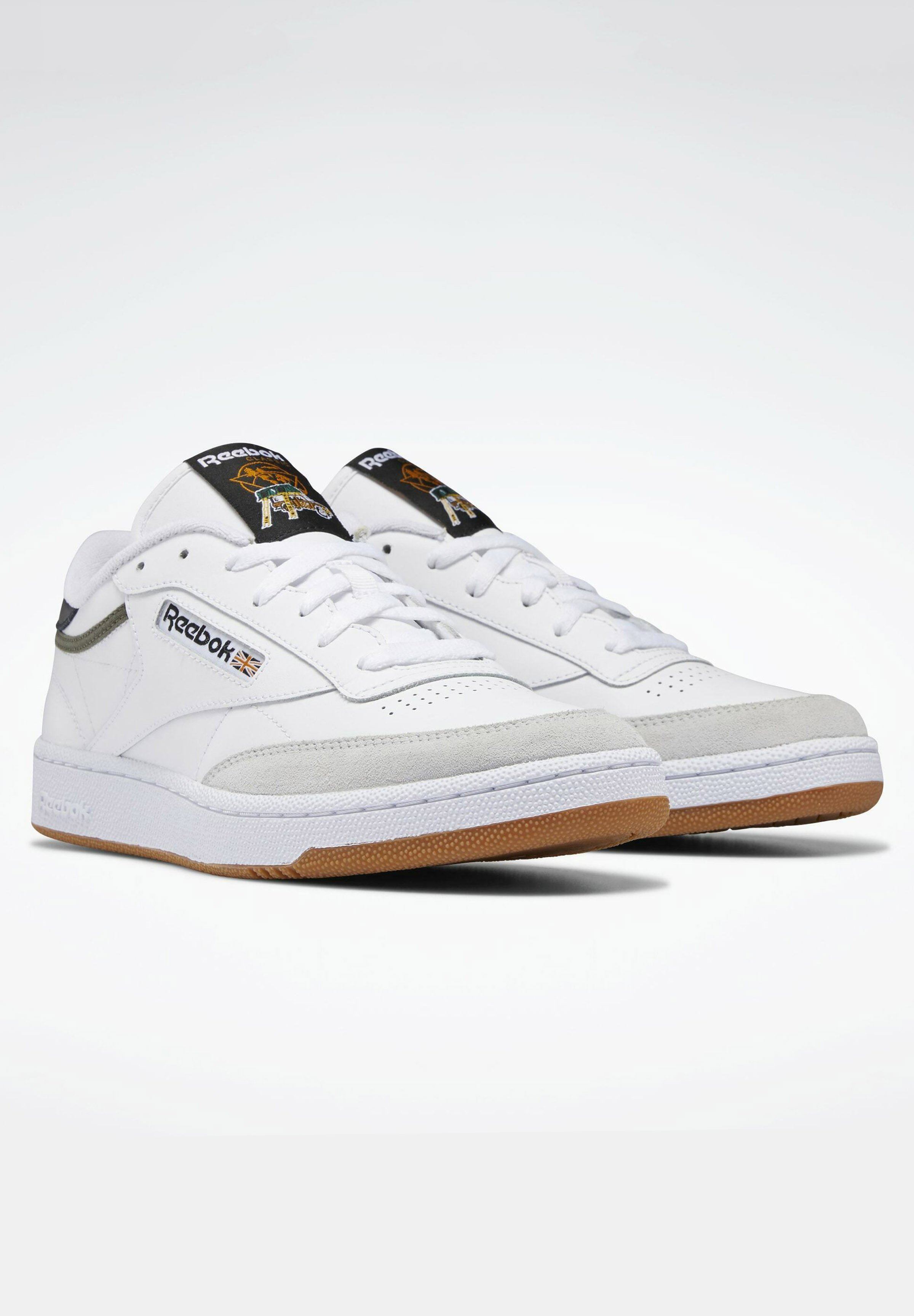 Reebok Classic CLUB C 85 - Sneakers laag - white/wit - Zalando.nl