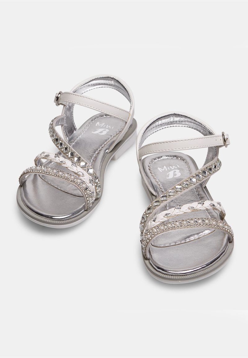 Kinder Riemchensandalen | Bata Riemensandalette bianco/weiß - ED61264 Kinder Riemchensandalen | Bata Riemensandalette bianco/weiß - ED61264