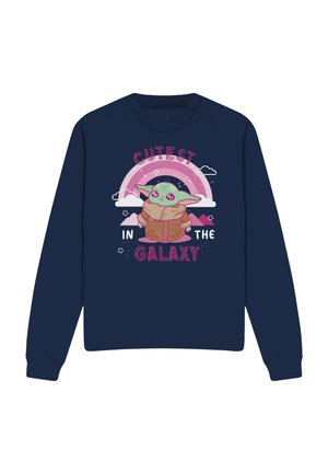 Star Wars, STAR WARS GROGU CUTEST IN THE GALAXY - Sweatshirt - dark blue