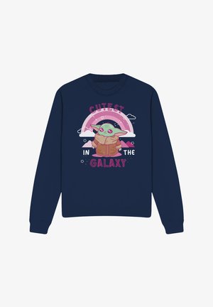 Star Wars, STAR WARS GROGU CUTEST IN THE GALAXY - Sweatshirt - dark blue