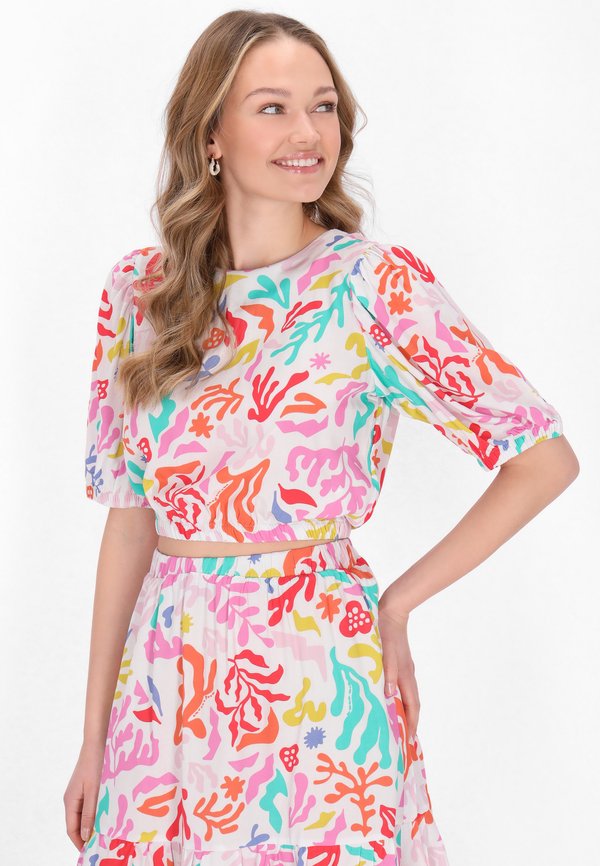 Bluse - orange multicolor