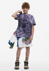 Desigual SPIDERMAN WEB  - T-shirt print - red