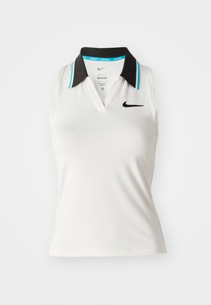 Nike Performance SLAM TANK - Topper - pale ivory/dusty cactus/black
