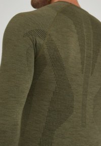 FALKE LANGARMSHIRT WOOL-TECH - Hemd - olive