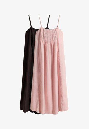 THE SET, 2 PACK - Maxi šaty - pink brown