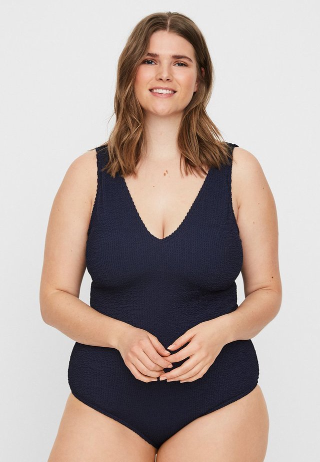 BADEANZUG TIGHT FIT - Badpak - navy blazer