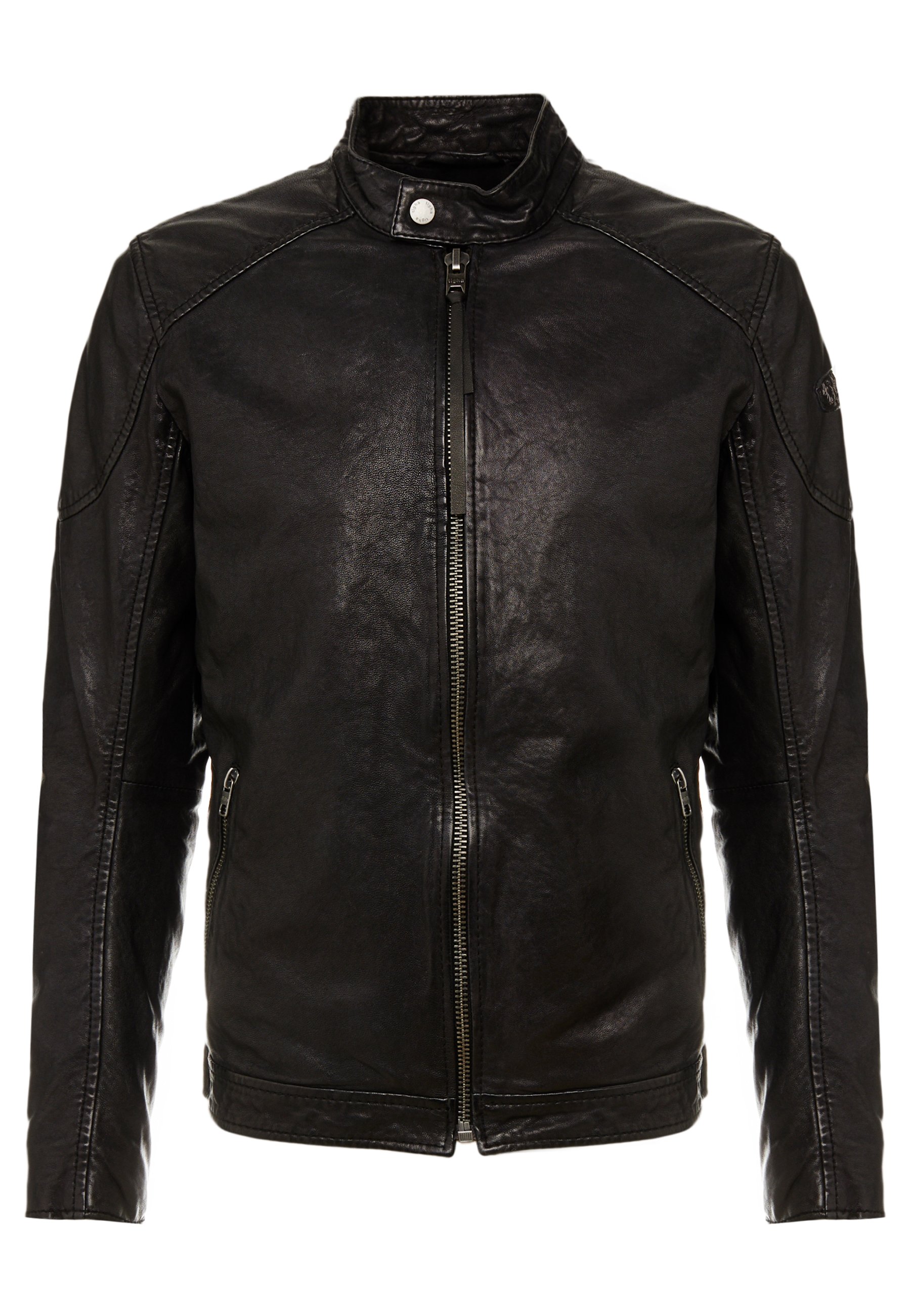 Tigha QUENTIN Leren jas black Zalando.nl Tigha QUENTIN Leren jas black Zalando.nl
